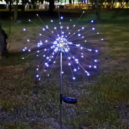 Radiant Solar Burst Garden Light with 90 or 150 LED Options