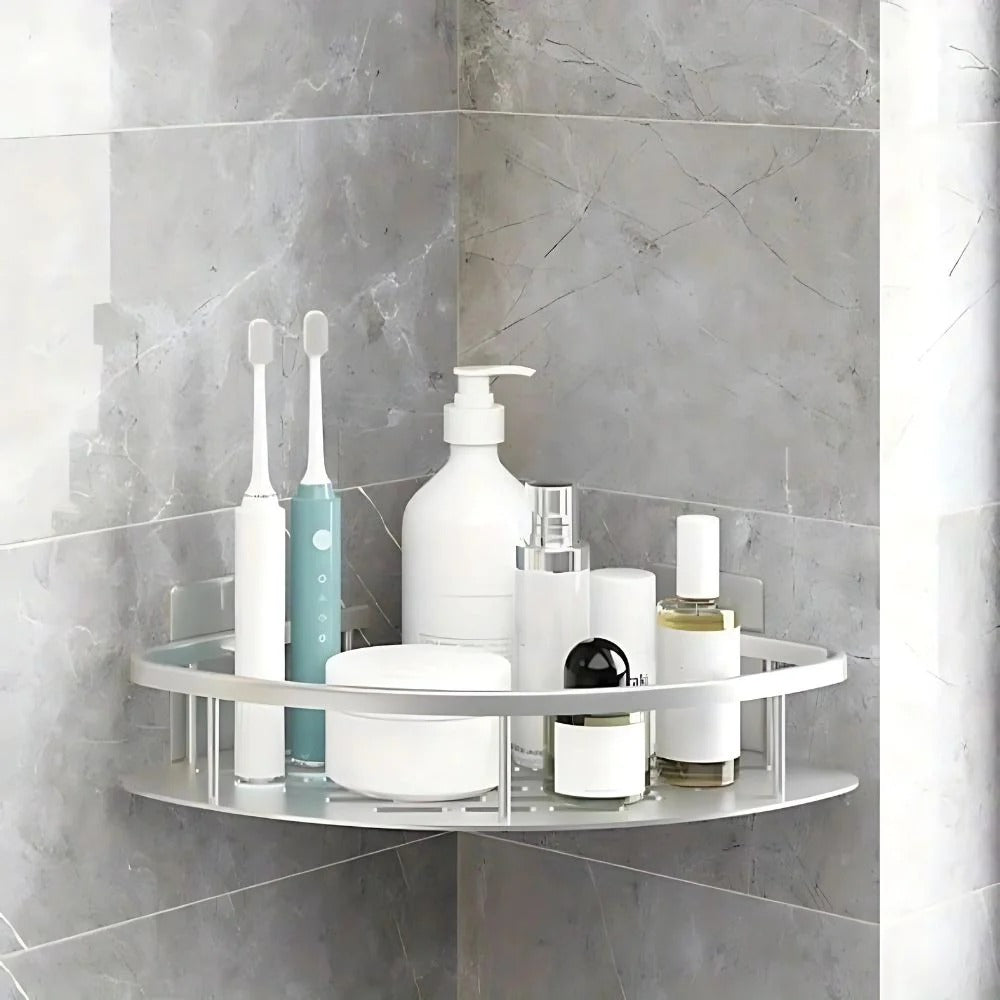 Corner Shower Organizer for Smart Bathroom Storage