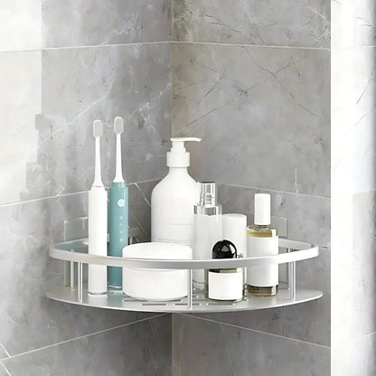 Corner Shower Organizer for Smart Bathroom Storage