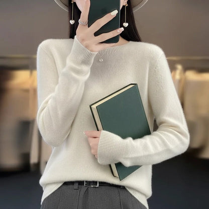 Essential Lightweight Crewneck Sweater for Women