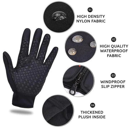 All-Season Touchscreen Gloves for Outdoor Adventures
