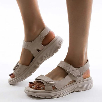 Comfort-Focused Open-Toe Sandals with Arch Support