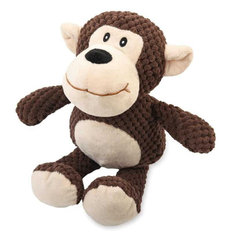 Durable Octopus Dog Chew Toy with Squeaker and Crinkle Sounds