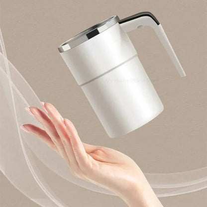 Electric Mixing Mug: Rechargeable & Effortless Beverage Stirring