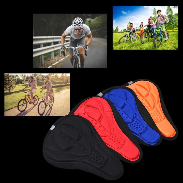 ComfortMax Gel Bicycle Seat Protector with Shock Absorption