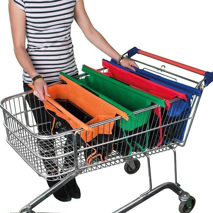 Versatile Shopping Tote with Insulated Storage