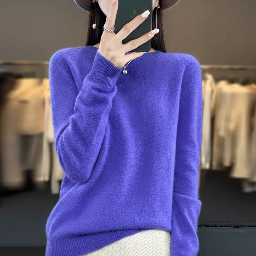Essential Lightweight Crewneck Sweater for Women