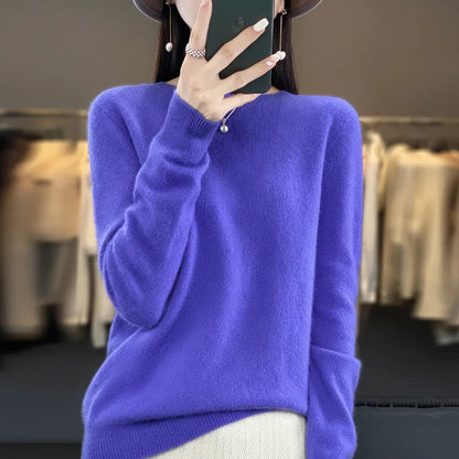 Essential Lightweight Crewneck Sweater for Women