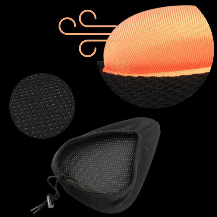 ComfortMax Gel Bicycle Seat Protector with Shock Absorption