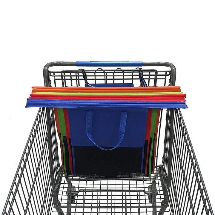 Versatile Shopping Tote with Insulated Storage