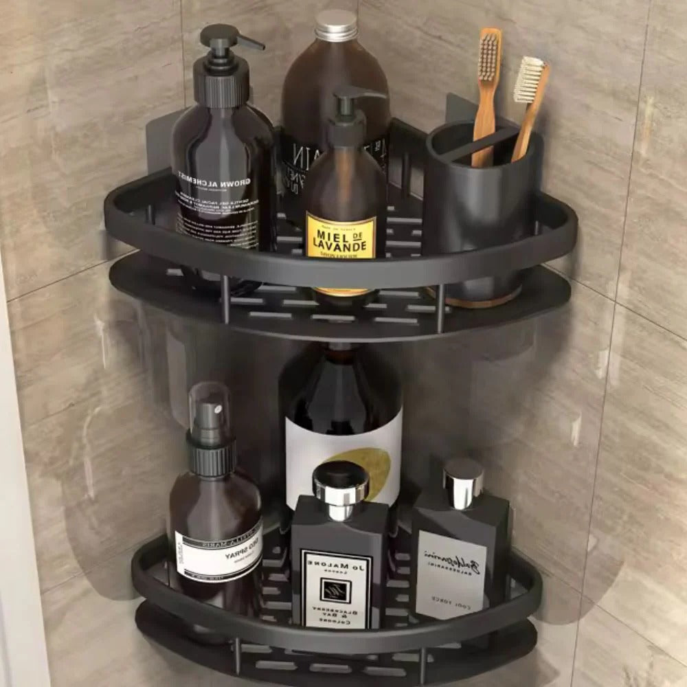 Corner Shower Organizer for Smart Bathroom Storage