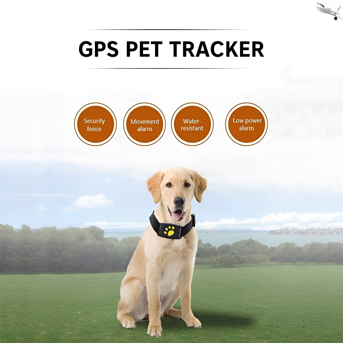 Smart GPS Pet Tracker with Geo-Fencing Alerts