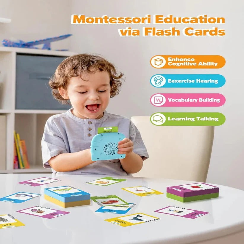 Interactive Vocabulary Card Set with 112 Cards for Kids
