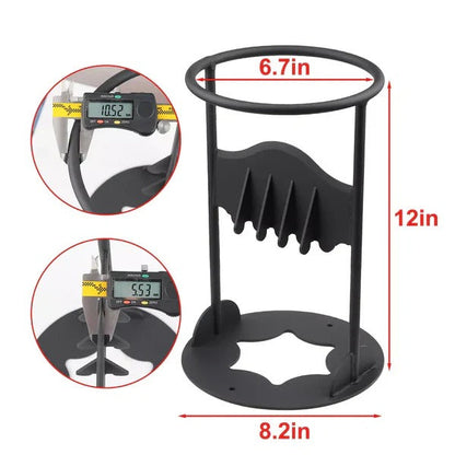 Safe & Efficient Manual Firewood Splitter with Fixed Wedge