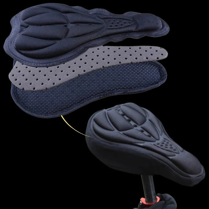 ComfortMax Gel Bicycle Seat Protector with Shock Absorption