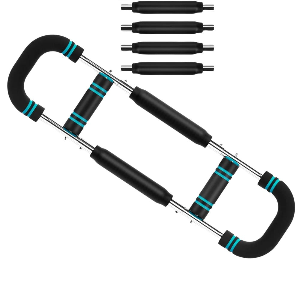 Adjustable Resistance Chest and Arm Trainer for Total Strength