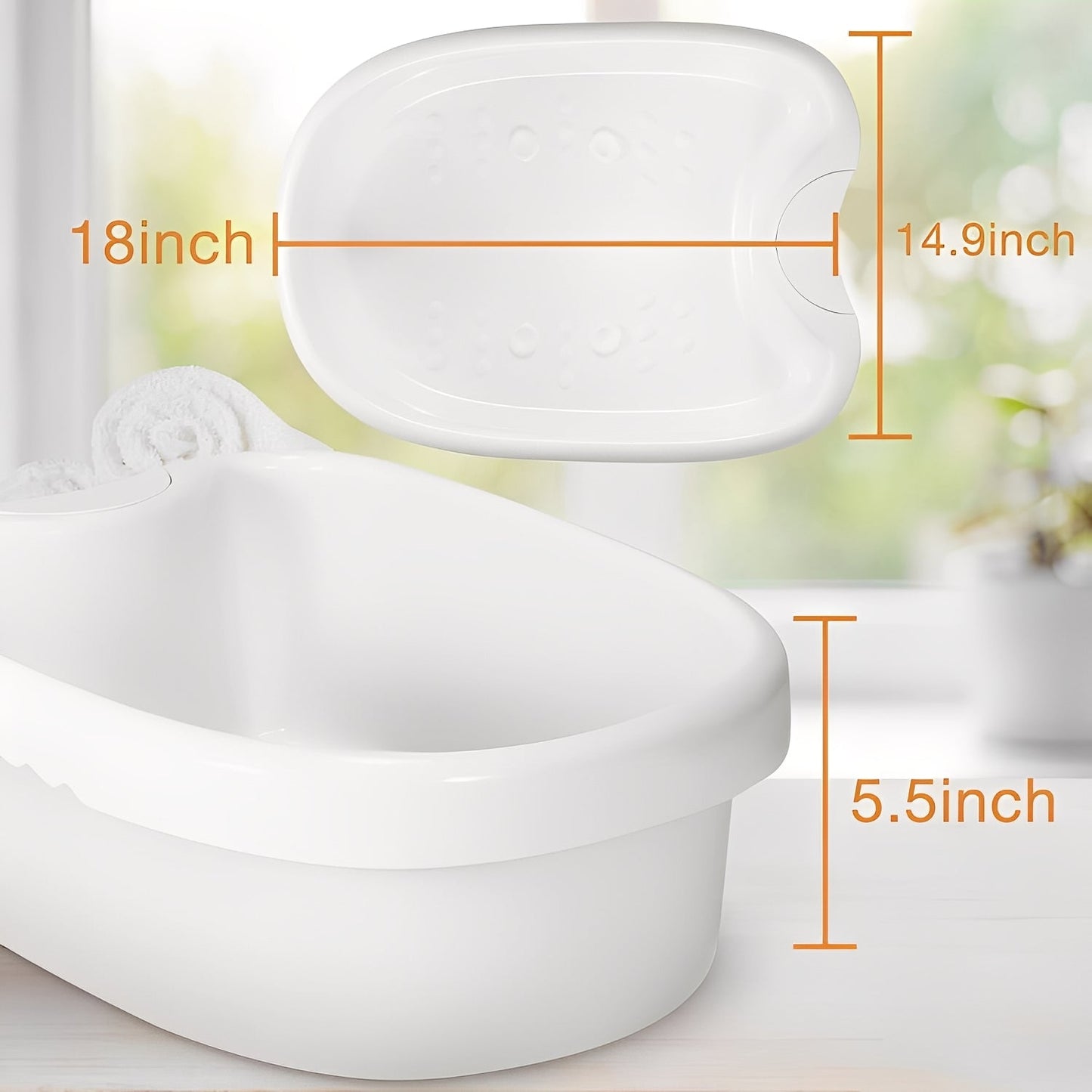 Deluxe Foot Spa Tub for Ultimate Relaxation and Care