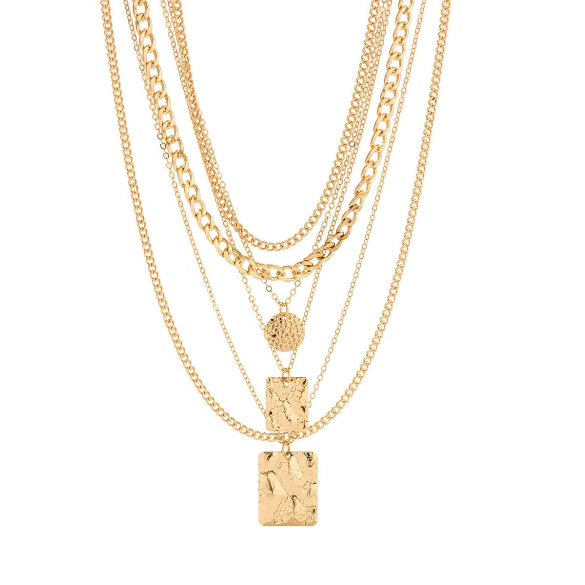 Versatile Layered Choker Necklace Collection with Unique Pendants