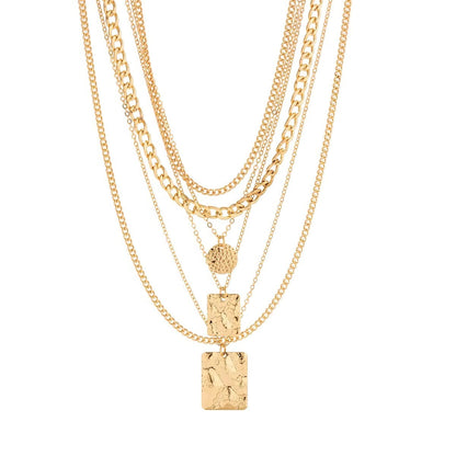 Versatile Layered Choker Necklace Collection with Unique Pendants