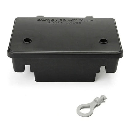 Eco-Friendly Rodent Control Station with Secure Lid and Easy Clean Design