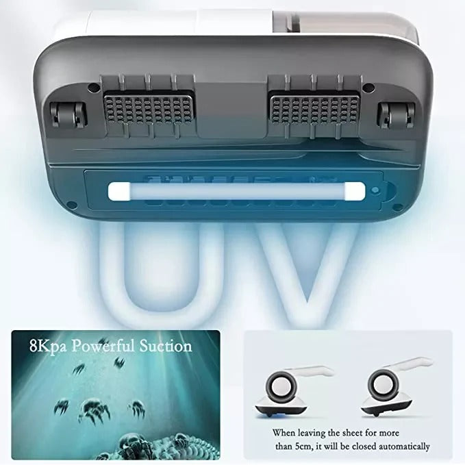 Portable UV Mattress Cleaner with 10000Pa Suction Power