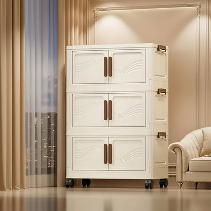 Versatile Stackable Storage Bins with Easy-Access Lids