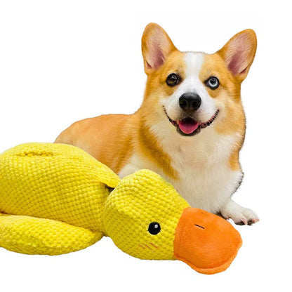 Durable Quacking Duck Dog Toy for Endless Playtime Fun