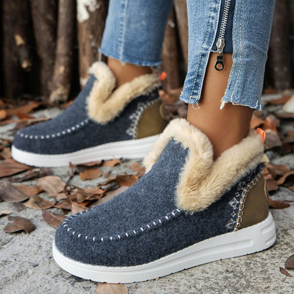Plush Winter Walkers for Women - Lightweight & Insulated