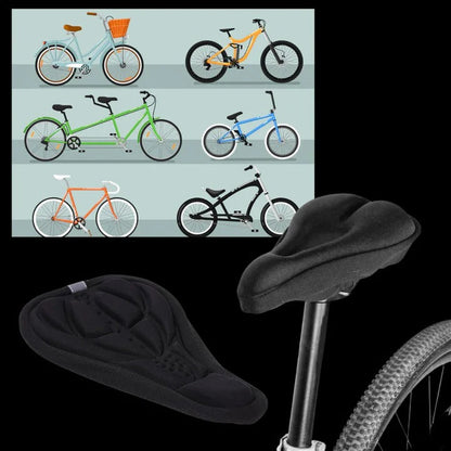 ComfortMax Gel Bicycle Seat Protector with Shock Absorption