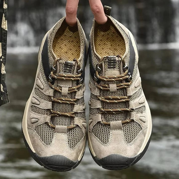 Water-Resistant Trail Shoes with Superior Grip and Ankle Stability for Women