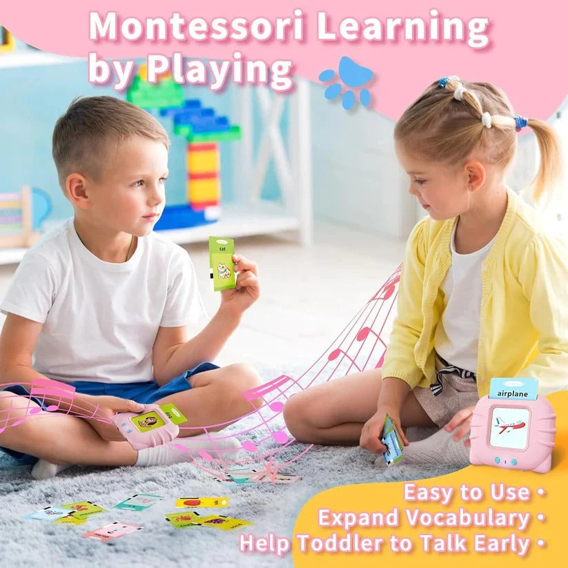 Interactive Vocabulary Card Set with 112 Cards for Kids