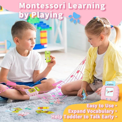 Interactive Vocabulary Card Set with 112 Cards for Kids