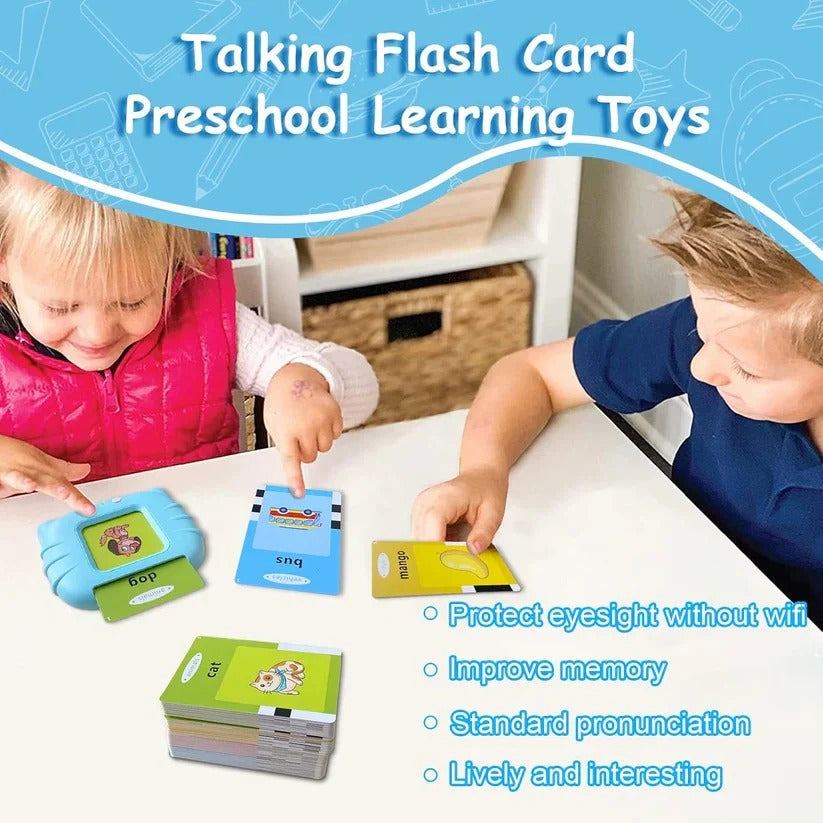 Interactive Vocabulary Card Set with 112 Cards for Kids