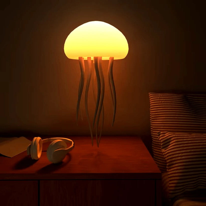 Voice-Controlled Color-Changing Aquatic Light Display