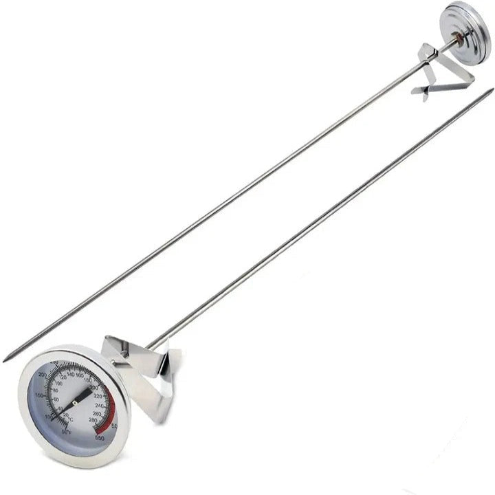 Precision Cooking Thermometer with Extended Probe for Frying