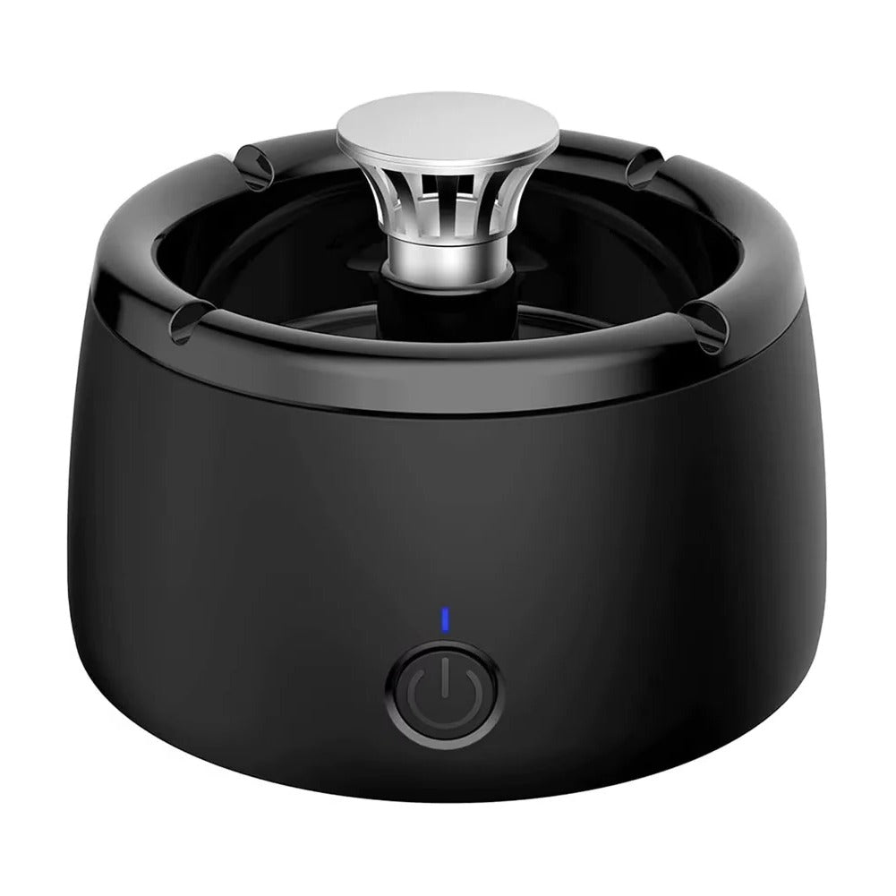 Portable Odor-Reducing Ashtray with Rechargeable Power