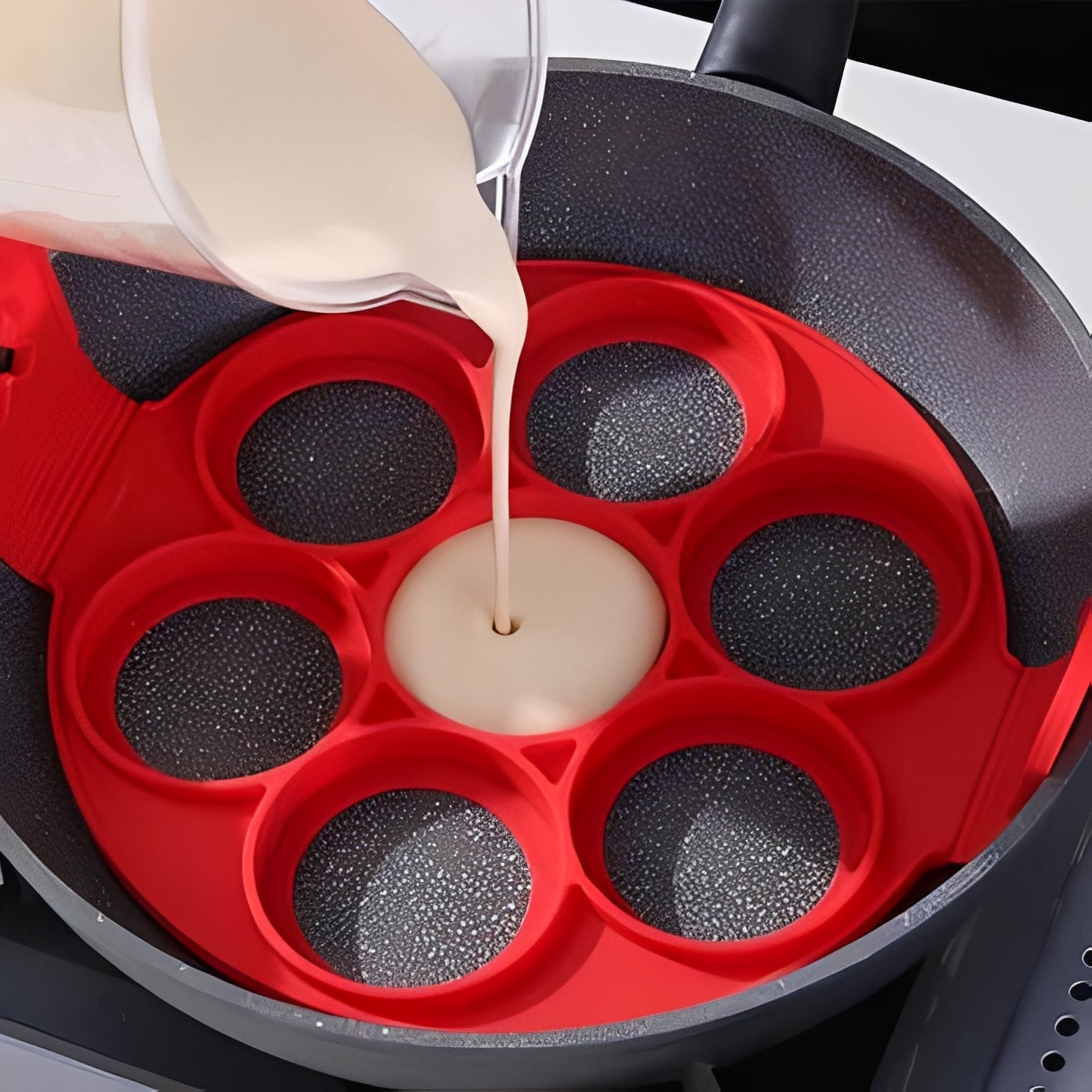 Versatile Non-Stick Griddle for Perfect Pancakes and Eggs
