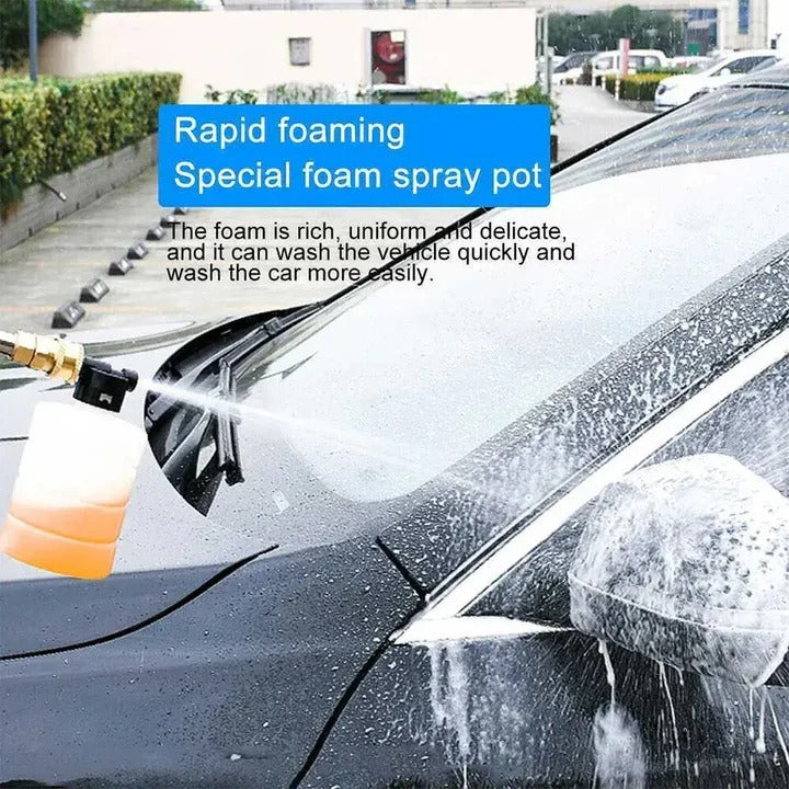 Battery-Powered Portable Pressure Washer with Dual Batteries