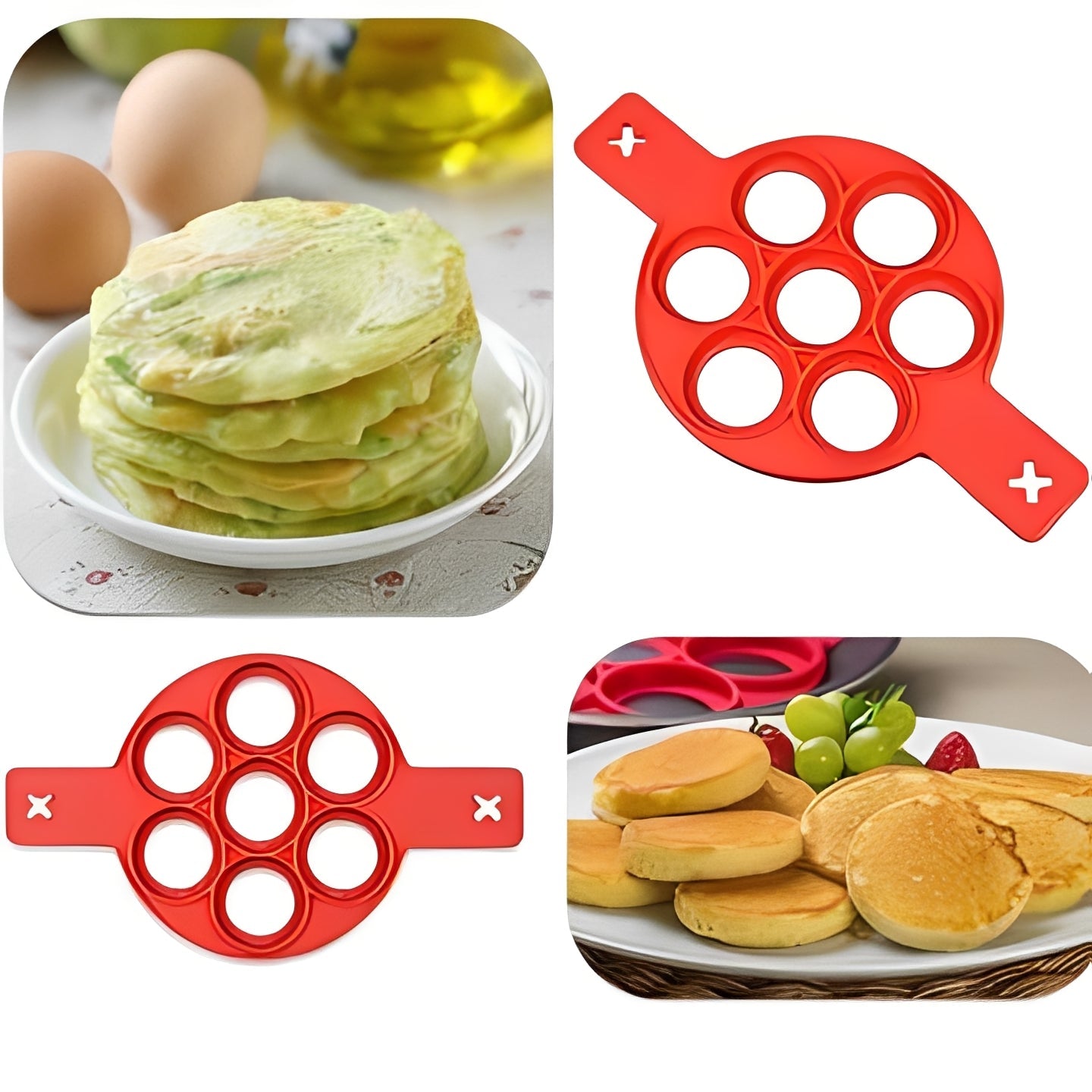 Versatile Non-Stick Griddle for Perfect Pancakes and Eggs