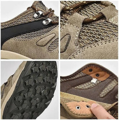 Water-Resistant Trail Shoes with Superior Grip and Ankle Stability for Women