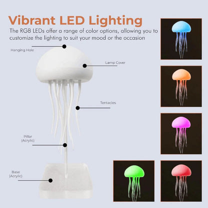 Voice-Controlled Color-Changing Aquatic Light Display