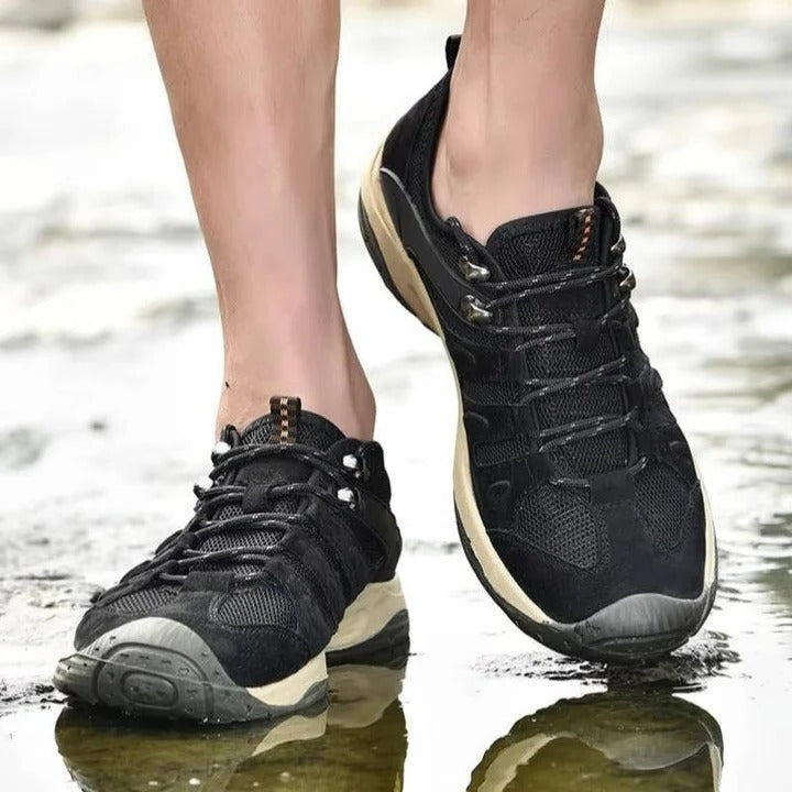 Water-Resistant Trail Shoes with Superior Grip and Ankle Stability for Women