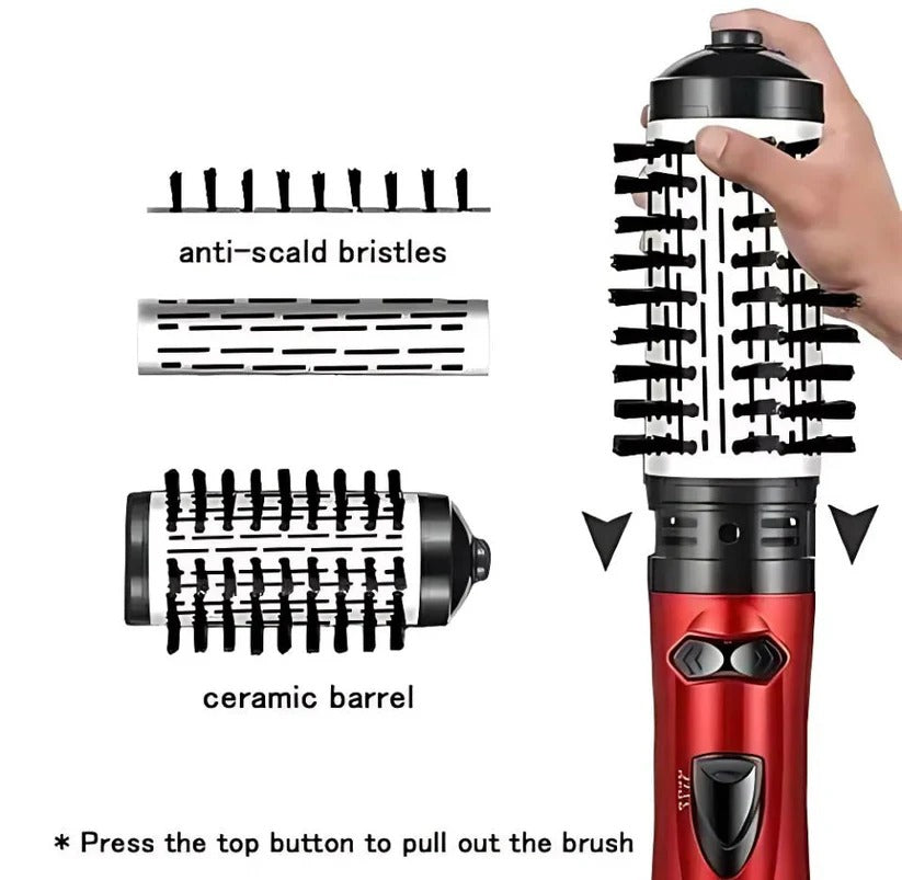 Versatile Rotating Air Styling Brush for Effortless Hair Perfection