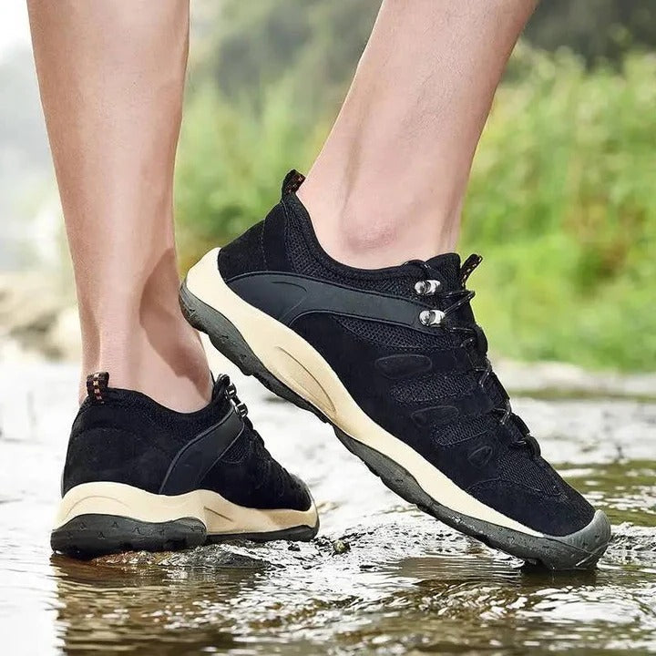 Water-Resistant Trail Shoes with Superior Grip and Ankle Stability for Women