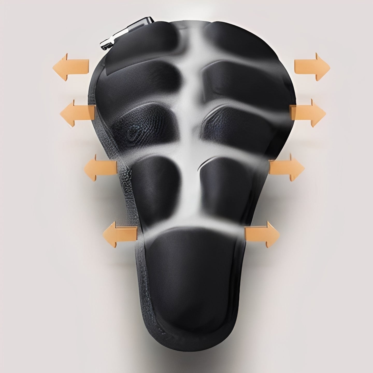 Comfort-Boosting Inflatable Bike Seat Cushion with 3D Airflow