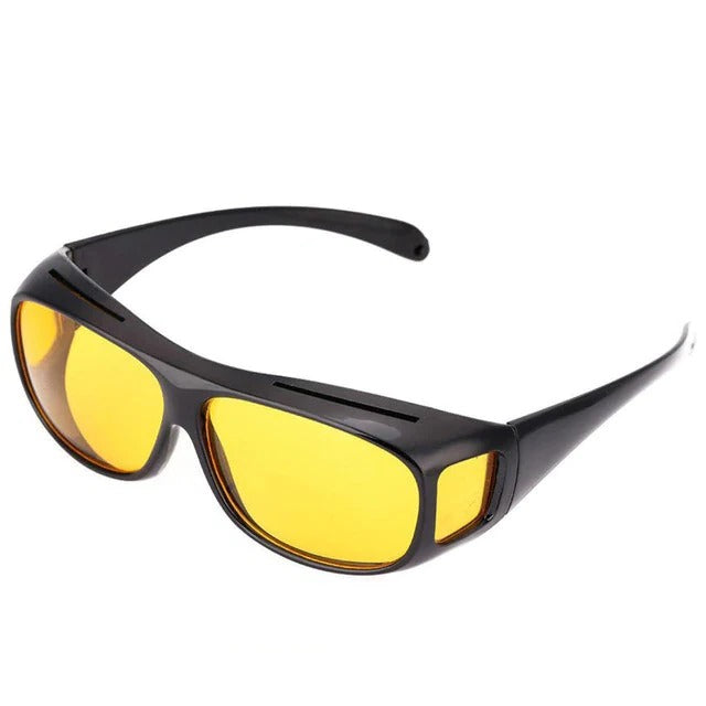 Nighttime Driving Glasses with Anti-Glare Yellow Lenses