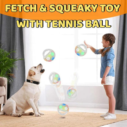 Sturdy Canine Fetch Toy with Easy-Grip Design