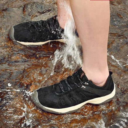 Water-Resistant Trail Shoes with Superior Grip and Ankle Stability for Women