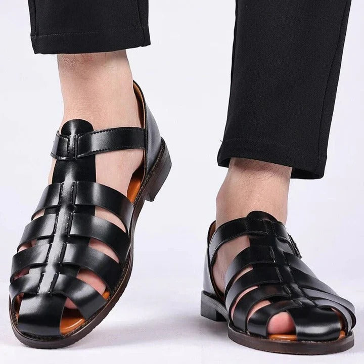 Custom Fit Comfort Sandals for Men with Cushioned Foot Support