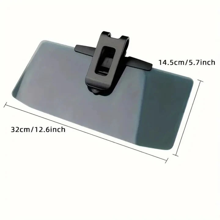 Versatile Anti-Glare Car Sun Visor Extension with Easy Clip-On Design